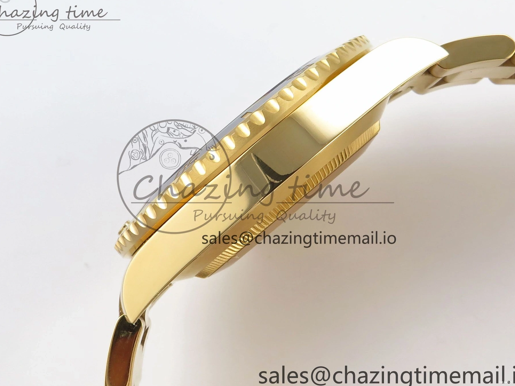 Submariner Black YG VS3135 Ceramic 116618 Steel 1:1 LN Edition Plated VSF 904L Best 0115